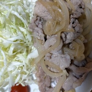 お肉柔らか～♪　塩麹de豚の生姜焼き